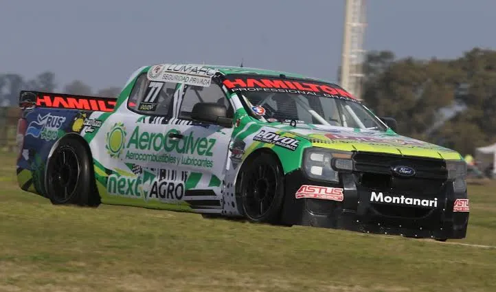 Ford Ranger de competición de Mario Baldo en el TC Pista Pick Up.